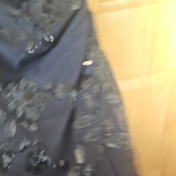 Speechless Midnight Blue Sequin Dress - Picture 5 of 9